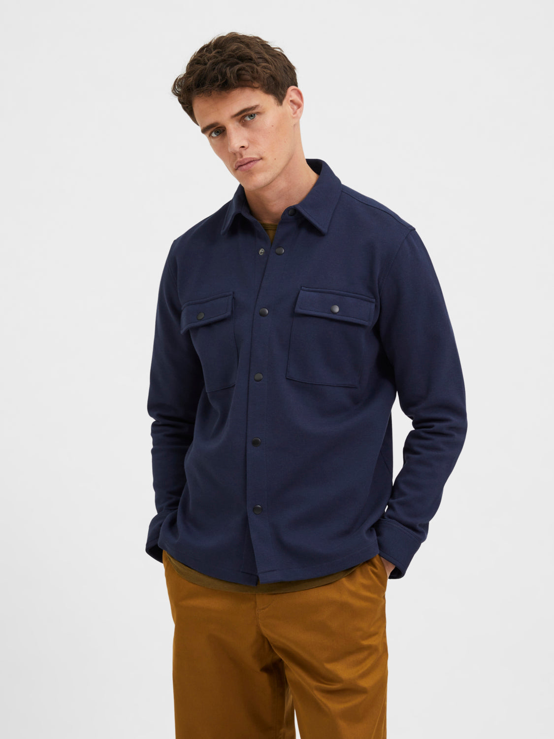 SLHJACKIE Sweat - Navy Blazer